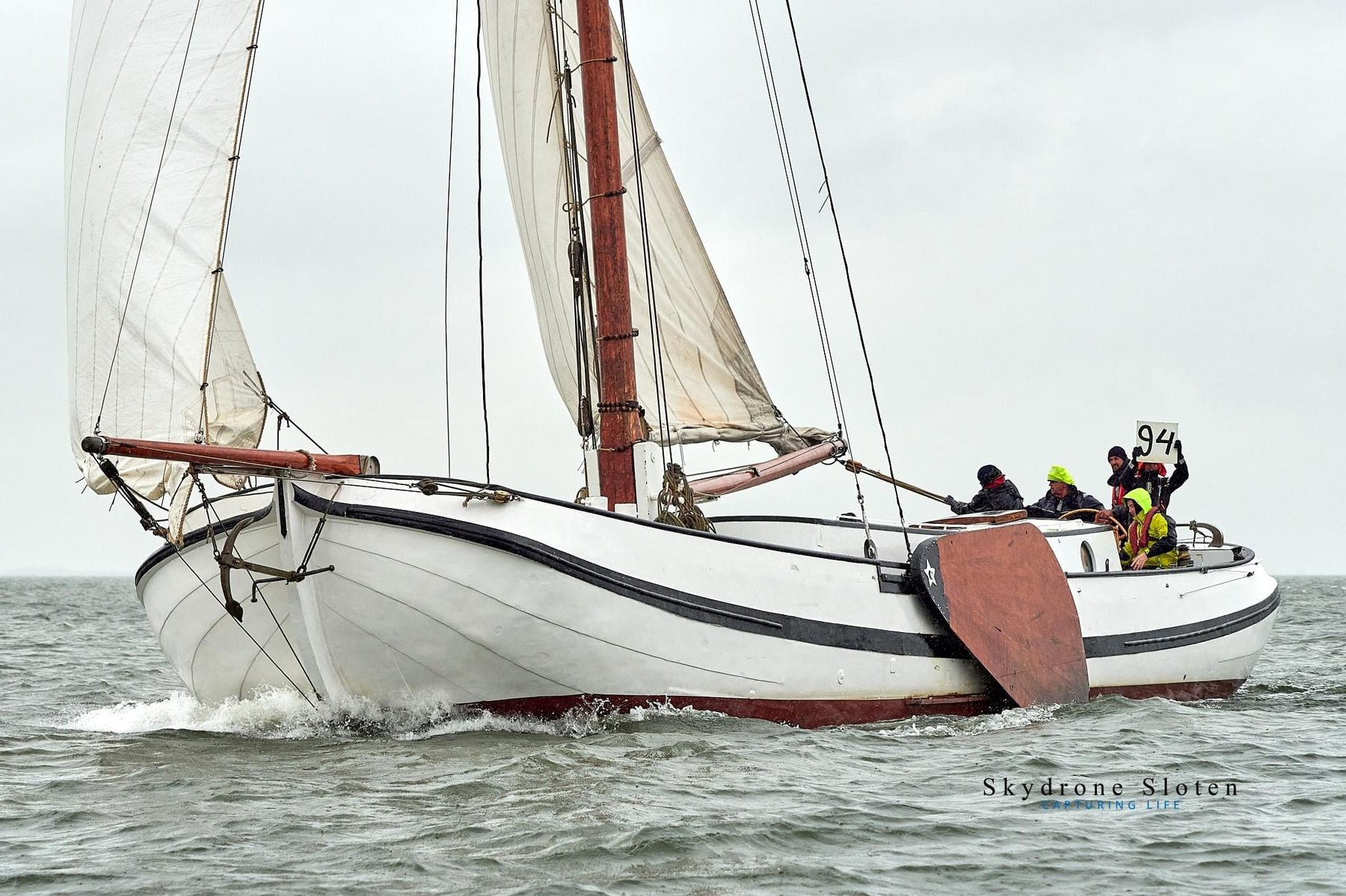 Platbodem de Brûzer huren in Muiden