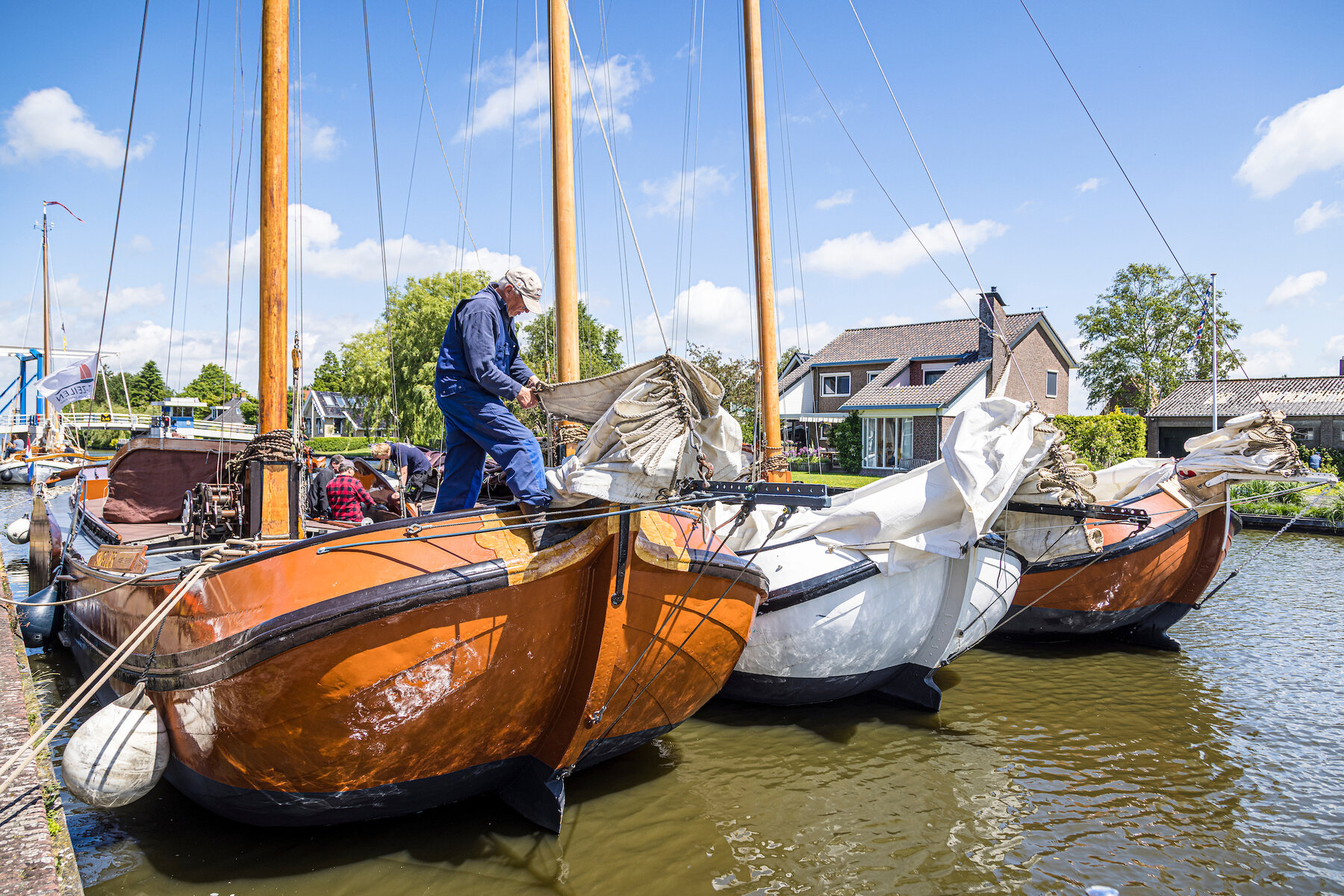 Skutsjes voor verhuur